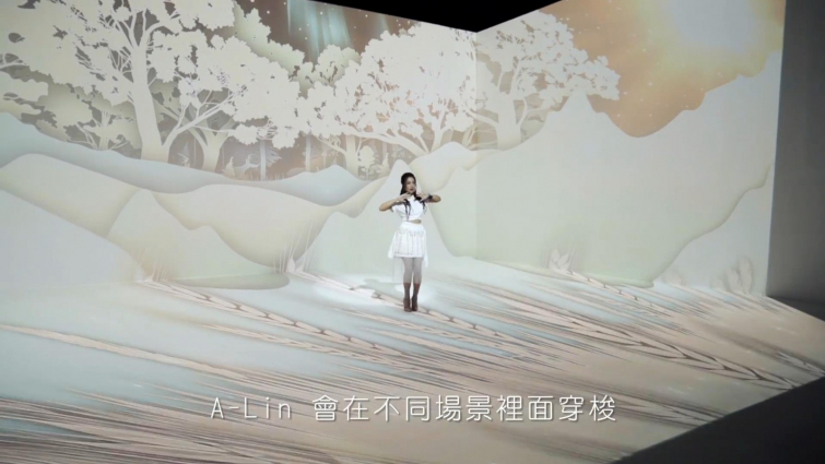 影片截圖：A-Lin．一直走 幕後花絮