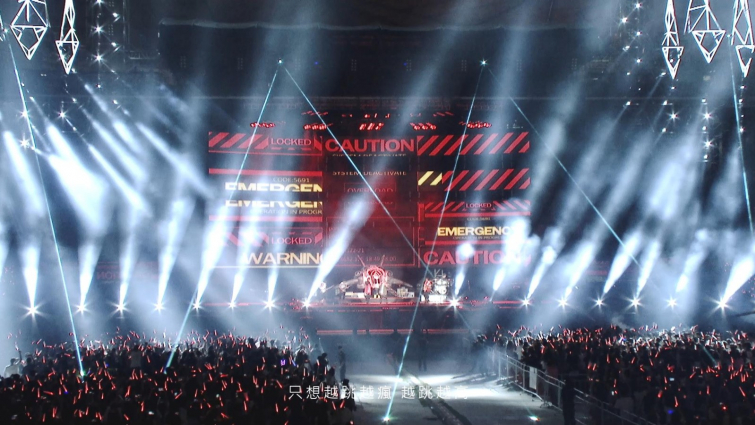影片截圖：五月天feat.aMEI．離開地球表面三天三夜